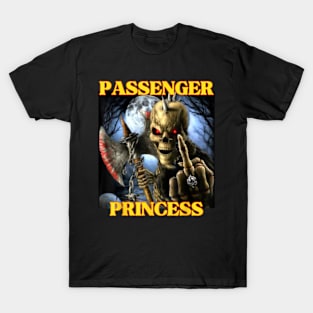 I Heart Passenger Princess Hard Skeleton T-Shirt